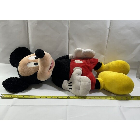 Disney Mickey Mouse Plush 24" Inch Large Soft Stuffed Animal Soft - Picture 3 of 7
